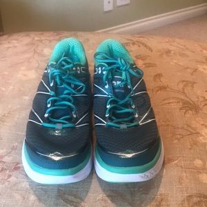 Hoka one one Odyssey running shoe.